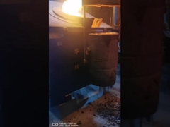 Fuego de fusión de hierro por inducción Ahorro de energía Mediana frecuencia Alta durabilidad