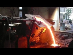 horno de fusión por inducción con caparazón de aluminio para la fusión de metales