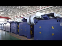 horno de fundición de hierro con carcasa de acero fuerte