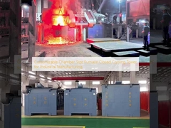 Horno de tamaño de cámara personalizable Torre de enfriamiento cerrada para fabricación industrial