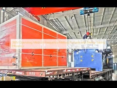 Horno de fusión de media frecuencia de funcionamiento a 380V con eficiencia energética