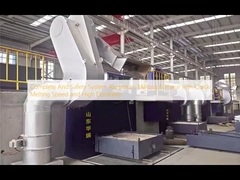 Sistema completo y de seguridad Horno de fusión de aluminio con velocidad de fusión rápida y alta durabilidad