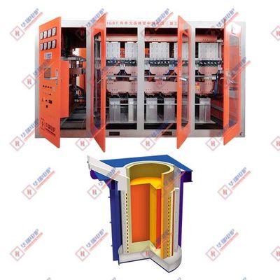 Fuente de fusión de inducción de bajo mantenimiento