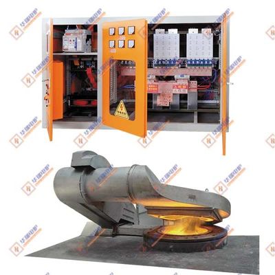 Horno de fusión de frecuencia media de inducción industrial