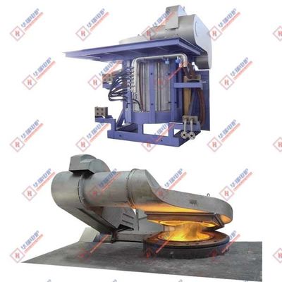 Horno de crisol de inducción rápida Sistema de mediana frecuencia Ahorro de energía