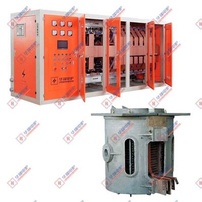Fusión de acero de horno de inducción rápida Baja tasa de fallas