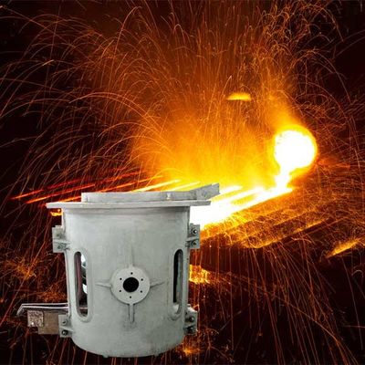 Fuego de fusión de hierro de alta fiabilidad Fuego de fusión de metales de baja falla tipo de inducción