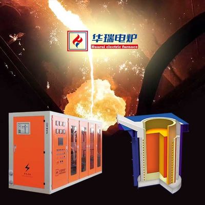 Fuego de inducción de alto ahorro de energía para la fusión de acero