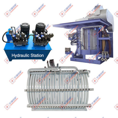 Horno eléctrico industrial de fusión de hierro de frecuencia media Tiempo de fusión rápido