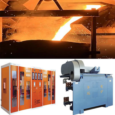 Tecnología desarrollada por el propio fabricante garantiza una seguridad completa en el horno de fusión por inducción de frecuencia media