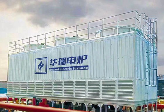 Torre de refrigeración abierta hidráulica Horno de fusión eléctrico de frecuencia media