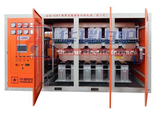 Eficiencia Fuente de alimentación de frecuencia media para el horno Baja falla y seguridad acústica