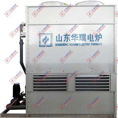 Horno de inducción de ahorro de energía Torre de enfriamiento cerrada Bajo mantenimiento Alta durabilidad
