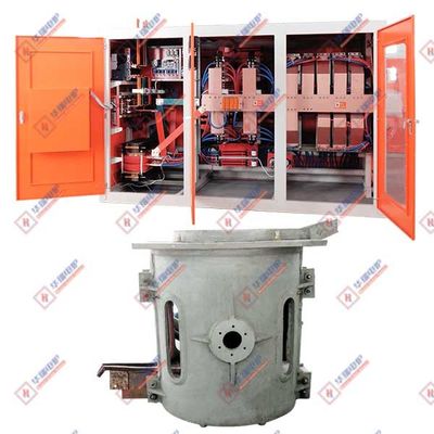 Fuego de inducción de alta seguridad de aluminio con concha de hierro fácil de operar 3500 kW
