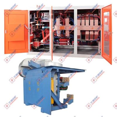 Fuego de inducción de acero de alta seguridad para oro Tiempo de fusión corto Alta durabilidad
