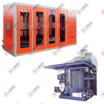 Fuego de fusión de cáscara de acero de alto ahorro energético Tiempo de fusión corto Alta precisión