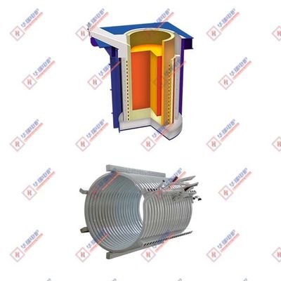 Fuego de inducción de vacío de fusión suave confiable Velocidad de fusión rápida