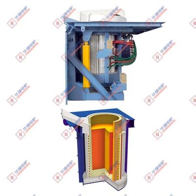 Fuego de fusión por inducción duradero con ahorro de energía óptimo