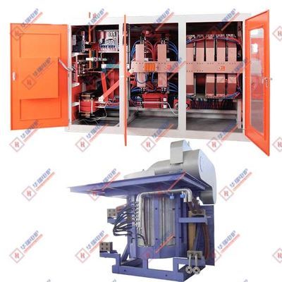 Velocidad de fusión rápida Horno de fusión por inducción Confiable Fácil
