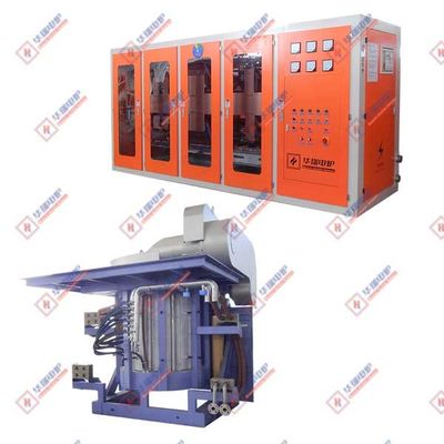 Horno de fusión por inducción de 660 V Bajo consumo de energía 3500 kW