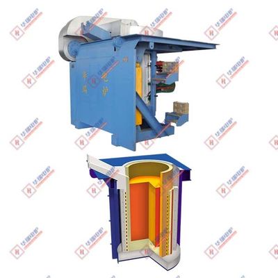 Fuente de fusión de inducción de ahorro energético Completo industrial