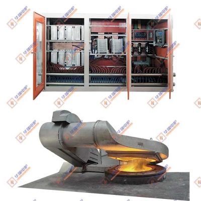 Horno de fusión de inducción de frecuencia media suave Ahorro de energía Bajo ruido