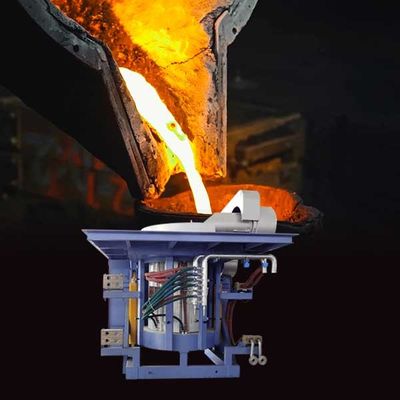 Fuego de fusión de metal de seguridad con fiabilidad Hierro 530 Fusión 15%-20% Ahorro de energía Eficiencia de fusión