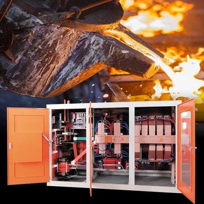 Fuego de inducción de alta durabilidad para la fusión de acero con bajo ruido y baja tasa de falla
