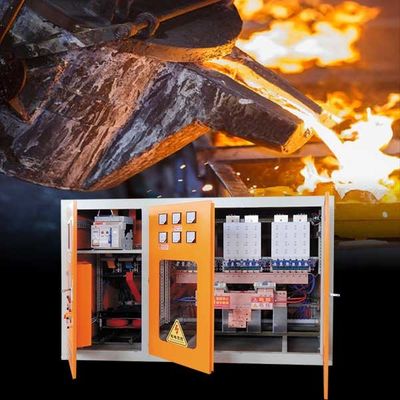 Fuego de fusión de acero de fusión rápida de metal Bajo mantenimiento Seguridad completa confiable