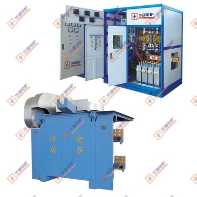 Horno de fusión por inducción de acero de bajo ruido Bajo mantenimiento