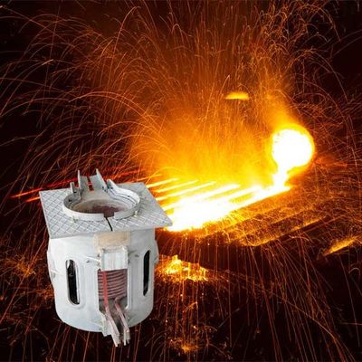 Ahorro de energía Fuego de inducción eléctrico Fusión de acero Bajo mantenimiento