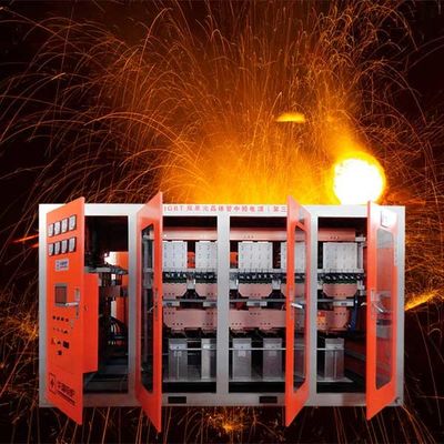 Fuego de fusión de hierro por inducción Ahorro de energía Mediana frecuencia Alta durabilidad