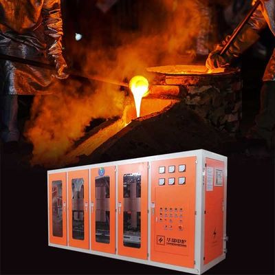 Fuego de fusión de hierro de alta fiabilidad Fuego de fusión de metales de baja falla tipo de inducción