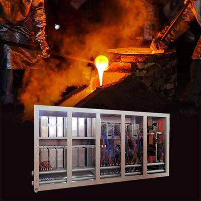 Horno de fusión de acero resistente con bajo ruido y bajo mantenimiento