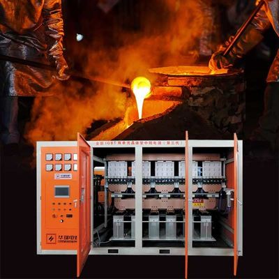 Fuego de fusión por inducción de alto ahorro energético para acero de baja falla