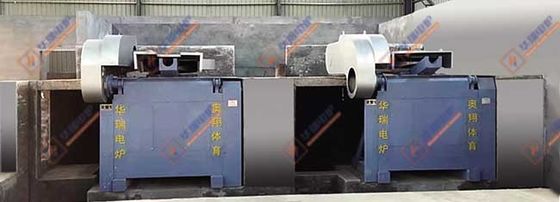 Fuego de fusión de cobre de inducción de ahorro de energía con sistema de seguridad rápido y durabilidad