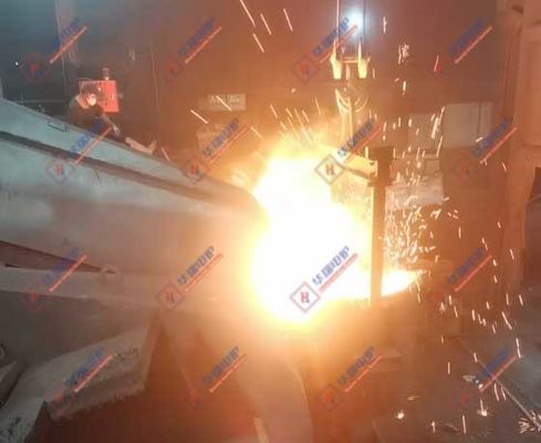 Eficiencia de seguridad Fuego de fusión de metales Ahorro de energía 15-20% Fuego de calor confiable y potente