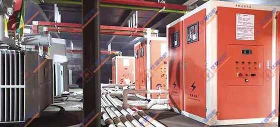 Seguridad del horno de fusión de metales Factor de potencia / eficiencia Consumo de fusión de hierro 530