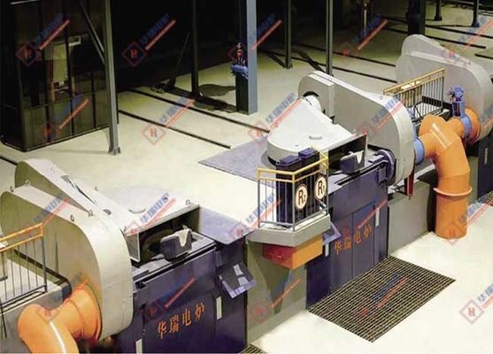 Eficiencia Horno eléctrico para la fusión de metales Horno de fusión por inducción Ahorro de energía &gt; 95% Seguridad