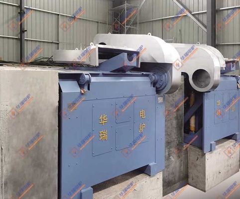 Eficiencia Horno eléctrico para la fusión de metales Horno de fusión por inducción Ahorro de energía &gt; 95% Seguridad