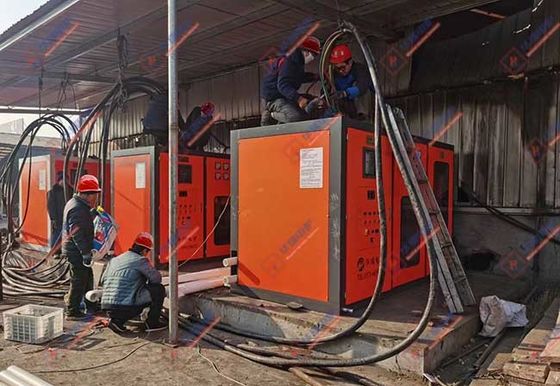 Eficiencia Horno eléctrico para la fusión de metales Confiabilidad Factor de ahorro de energía > 95%