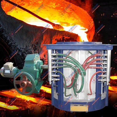 Horno de fusión eléctrico de frecuencia media con tiempo de fusión rápido