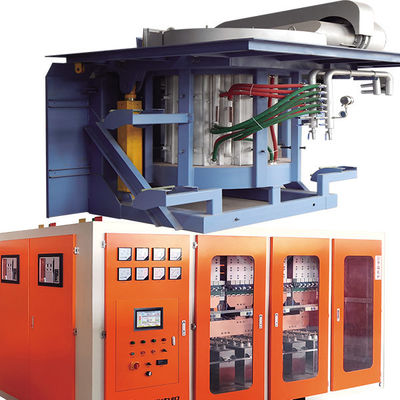 Horno de tratamiento térmico industrial de cobre y latón con control PLC