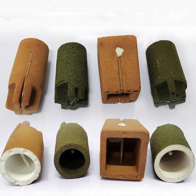 Análisis de carbono Taza de muestreo para hierro fundido o acero