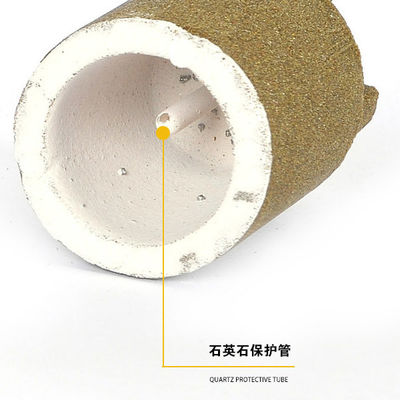 Análisis de carbono Taza de muestreo para hierro fundido o acero