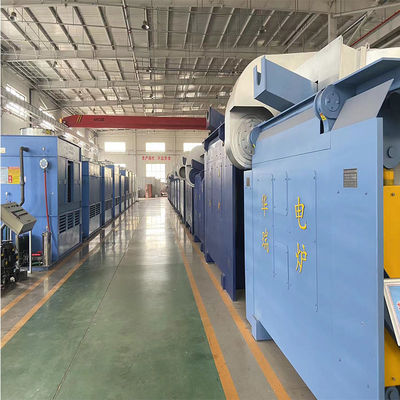 Tecnología desarrollada por la propia empresa operación del horno de fusión por inducción durante todo el proceso de funcionamiento