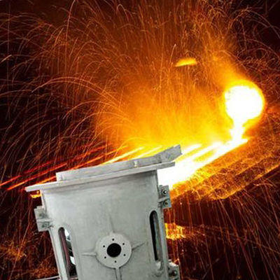 Sistema de horno de fusión por inducción de bajo mantenimiento para la fusión de cobre Tecnología desarrollada por el propio