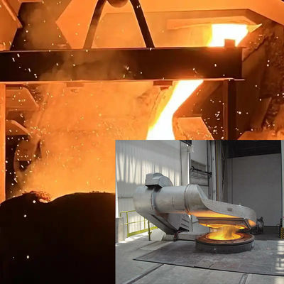 Fuego de fusión de hierro de consumo y alta durabilidad para instalaciones de reciclado de metales