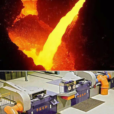 Tiempo de servicio largo Horno de fusión de hierro con bajo consumo de energía
