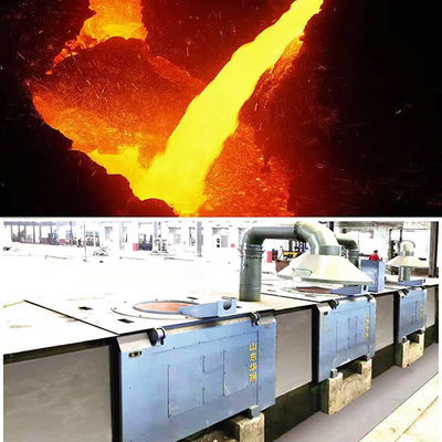 Tiempo de servicio largo Horno de fusión de hierro con bajo consumo de energía